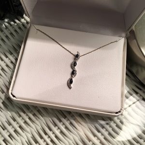 Women’s Sapphire and Diamond Necklace